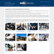 Fifth EU Compendium of International Standards for Elections launched online 